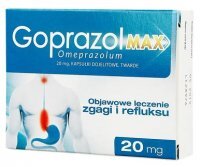 Goprazol Max 20mg, 14 kapsułek