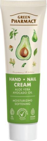 Green Pharmacy, krem do rąk, aloes i awokado, 100ml