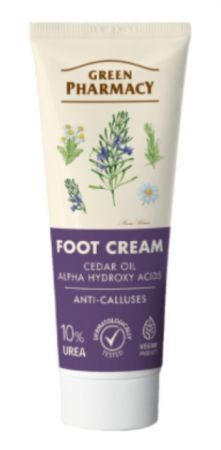 Green Pharmacy, krem do stóp, olejek cedrowy, 75ml