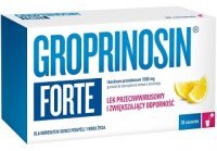 Groprinosin Forte 1000mg, granulat, smak cytrynowy, po 1 roku życia, 30 saszetek