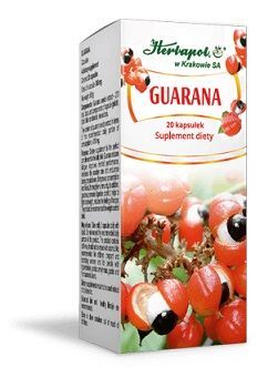 Guarana, 20 kapsułek