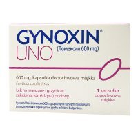 Gynoxin Uno 600mg, 1 kapsułka dopochwowa IR*