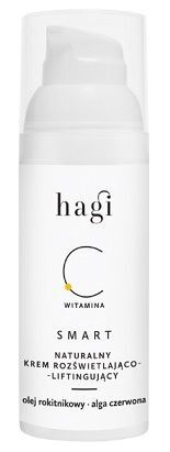 Hagi Smart C, naturalny krem rozświetlająco-liftingujący do twarzy, 50ml