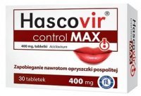 Hascovir Control Max 400mg, 30 tabletek