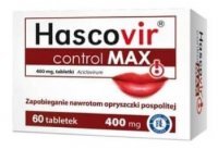 Hascovir Control Max 400mg, 60 tabletek