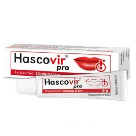 Hascovir Pro 50mg/g, krem, 5g