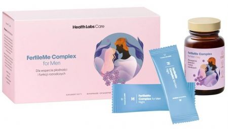 Health Labs Care, FertileMe Complex for Men, 30 kapsułek + 30 saszetek