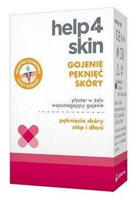Help4skin Gojenie Pęknięć Skóry, plaster w żelu wspomagający gojenie, 7ml