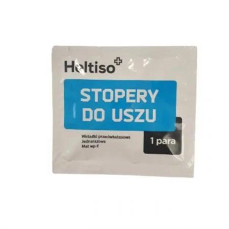 Heltiso, stopery przeciwhałasowe do uszu, 1 para