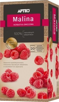 Herbatka owocowa, Malina, Apteo, 20 saszetek