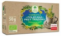 Herbatka polecana przy trądziku, ekologiczna, 25 saszetek