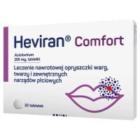 Heviran Comfort 200mg, 25 tabletek