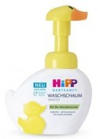 Hipp Babysanft Sensitive, pianka-kaczuszka do mycia twarzy i rąk, od urodzenia, 250ml