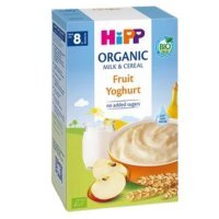 Hipp, kaszka mleczno-zbożowa, owoce-jogurt, po 8 miesiącu, 250g