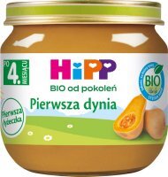 Hipp, Pierwsza łyżeczka, pierwsza dynia, Bio, po 4 miesiącu, 80g