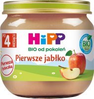 Hipp, pierwsze jabłko, Bio, po 4 miesiącu, 80g