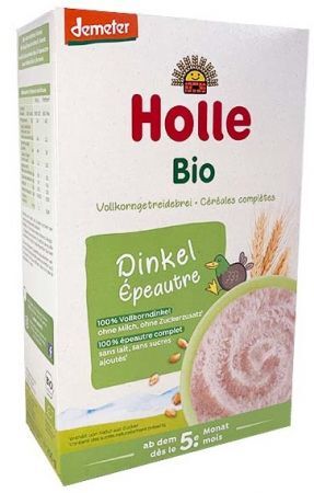 Holle, kaszka orkiszowa pełnoziarnista, Bio, po 5 miesiącu, 250g