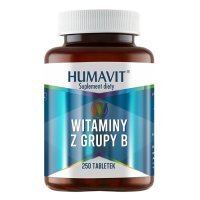 Humavit N, witaminy z grupy B, 250 tabletek