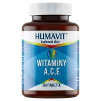 Humavit V, witaminy A,C,E, 200 tabletek