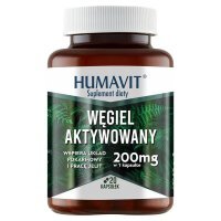 Humavit, węgiel aktywowany, 20 kapsułek