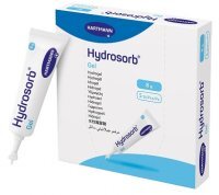 Hydrosorb Gel, opatrunek hydrożelowy, jałowy, 5 aplikatorów po 8g