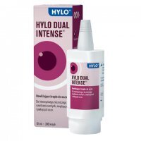 Hylo Dual Intense, krople do oczu nawilżające, z ektoiną, 10ml