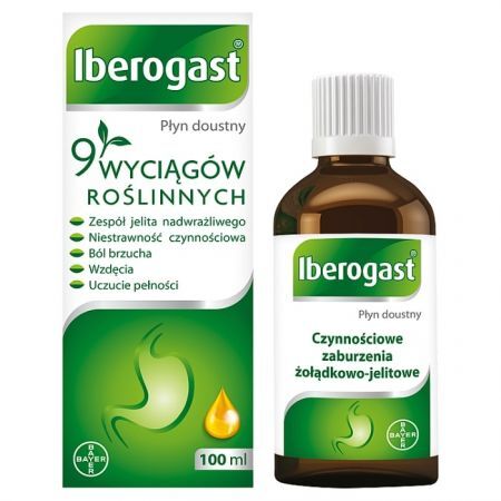 Iberogast, lek złożony, płyn doustny, 100ml