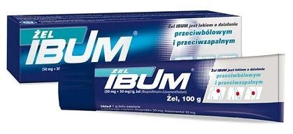 Ibum (50mg+30mg/g), żel, 100g
