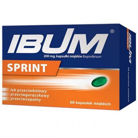 Ibum Sprint 200mg, 60 kapsułek
