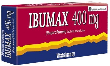 Ibumax 400mg, 30 tabletek