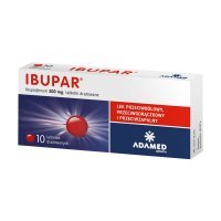 Ibupar 200mg, 10 tabletek