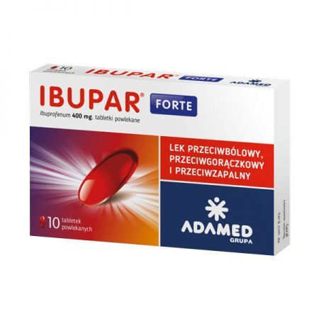 Ibupar Forte 400mg, 20 tabletek