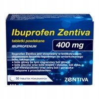 Ibuprofen Zentiva 400mg, 50 tabletek