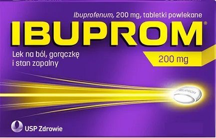 Ibuprom 200mg, 20 tabletek