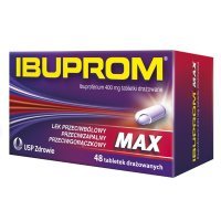 Ibuprom Max 400mg, 48 tabletek
