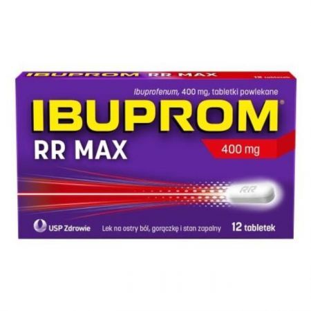 Ibuprom RR 400mg, 12 tabletek