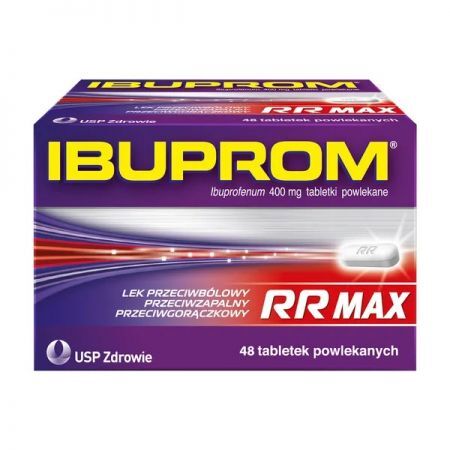 Ibuprom RR 400mg, 48 tabletek