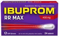 Ibuprom RR Max 400mg, 24 tabletki