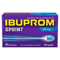 Ibuprom Sprint 200mg, 24 kapsułki