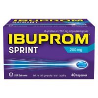 Ibuprom Sprint 200mg, 40 kapsułek