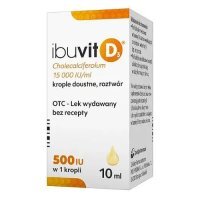 Ibuvit D3 15000 IU/ml, krople doustne, 10ml