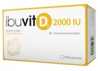 Ibuvit D3 2000 j.m., 150 kapsułek