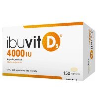 Ibuvit D3 4000 j.m., 150 kapsułek