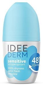 Ideepharm, Idee Derm, antyperspirant 48h, sensitive, roll-on, 50ml