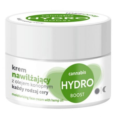 Ideepharm, Idee Derm, krem nawilżający z olejem konopnym, 50ml