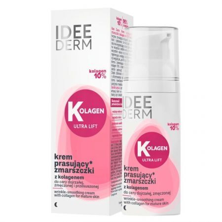 Ideepharm, Idee Derm, krem prasujący zmarszczki z kolagenem, 50ml