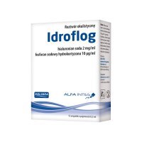 Idroflog, roztwór okulistyczny, 15 ampułek po 0,5ml