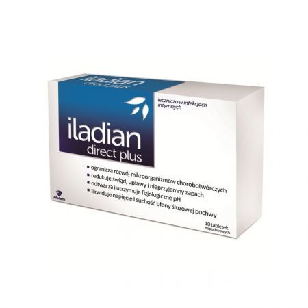 Iladian Direcy Plus, 10 tabletek dopochwowych