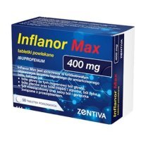 Inflanor Max 400mg, 50 tabletek