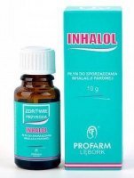 Inhalol, płyn do sporządzania inhalacji parowej, 10g
